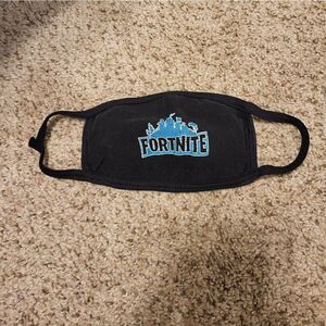 Fortnite black/teal cloth mask 